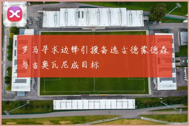 罗马寻求边锋引援备选古德蒙德森与吉奥瓦尼成目标